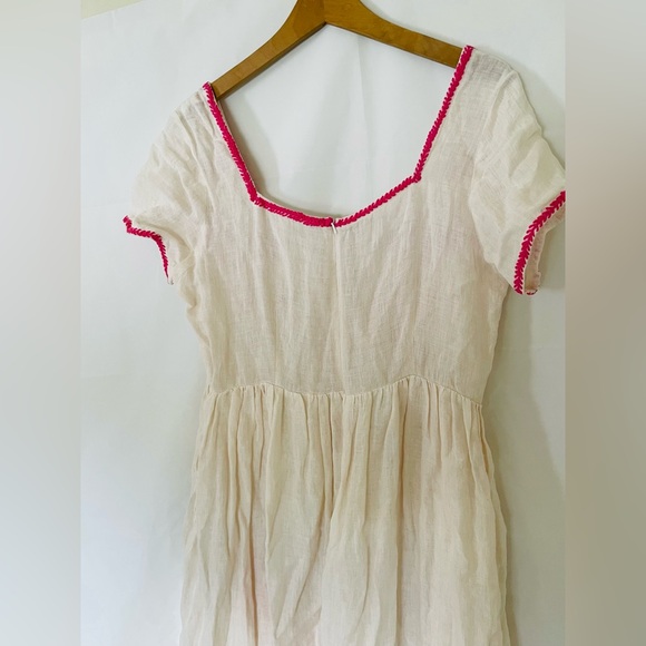 $300 NWOT Anthropologie Tach Raffaella Floral Midi Dress L - Picture 9 of 10